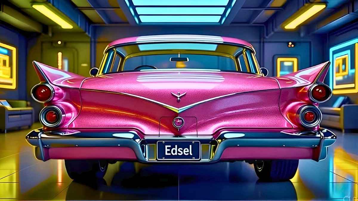 Edsel Corsair 1958 Bold Styling Market Failure and Timeless Appeal